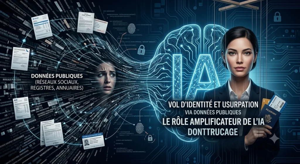 Vol d'identité / usurpation via données publiques